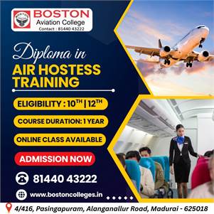 Premium Diploma in Air Ticketing Course in Madurai | Boston College