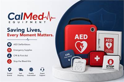 California Medical Equipment | AED Defibrillators & Emergency Medical Supplies