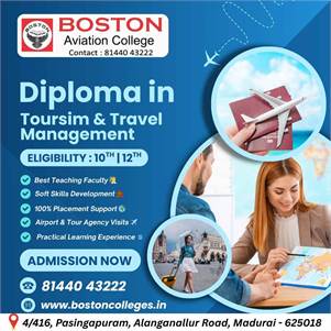 Best Air Hostess Training Diploma in Madurai | Boston Aviation College