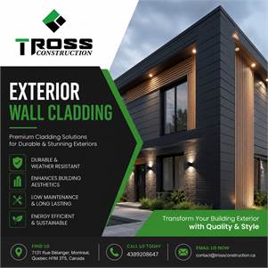 Is Your Exterior Wall Losing Its Look? Try Exterior Wall Cladding