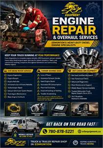 Heavy-Duty Engine Rebuild Services in Edmonton