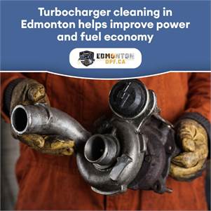 Turbocharger cleaning in Edmonton helps improve power and fuel economy