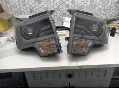 OEM Ford HID Projector Headlights – 2014 F-150 SVT Raptor