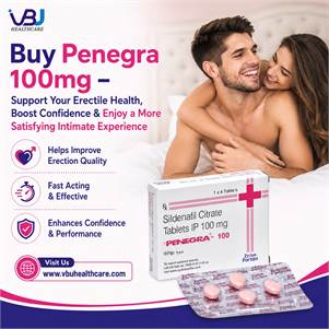Buy Penegra 100mg – Support Your Erectile Health, Boost Confidence & Enjoy a More Sat