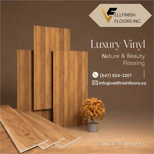 Luxury Vinyl Flooring in Brampton