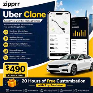 Is a $490 Zipprr Uber Clone Enough to Launch a Business?