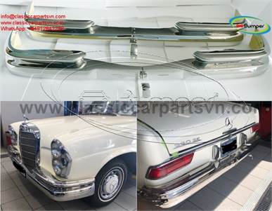 Mercedes W111 W112 Fintail Coupe 1959 Bumpers