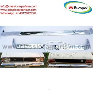 Ford Lotus Cortina MK2 bumpers with the front bumper in 2 parts (1966-1970)