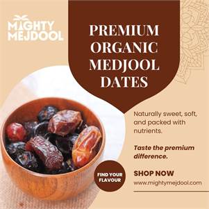 Buy Premium Organic Medjool Dates Online in Canada | Mighty Mejdool