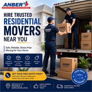 Hire Trusted Residential Movers Near You