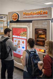 Pizza Vending Kiosk - 3 Minute Pizza
