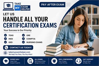 Trusted Academic Support for Certification Exams