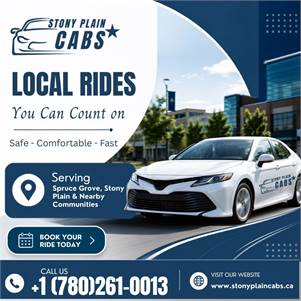 Stony Plain Cabs – Reliable Taxi & Airport Transfer Services