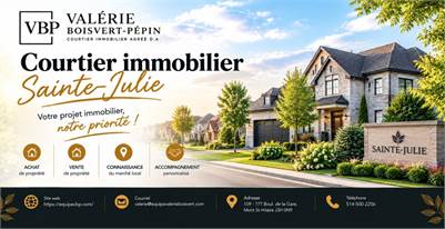 courtier immobilier sainte-julie 