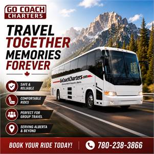 Charter Bus Rentals Across Alberta – Safe, Comfortable & Reliable