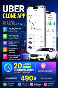 Ready-Made Uber Clone - Zipprr's Scalable Ride App