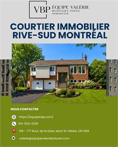 courtier immobilier Rive-Sud Montréal