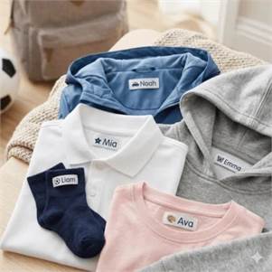 Custom Clothing Tags for School Uniforms in Calgary