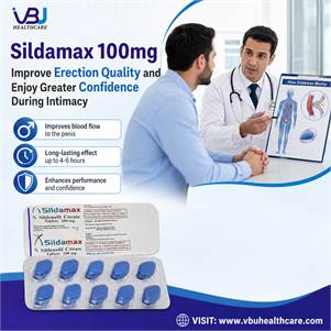 Buy Sildamax 100mg for Reliable ED Support and Better Erection Performance During Int