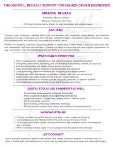 Calm, Reliable Freelance Administrative Support | Edmonton & Remote