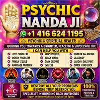 Psychic Nanda Ji Best Astrologer, Palm Reader & Tarot Reader, Fortune teller in Toronto Psychic  Nanda ji 